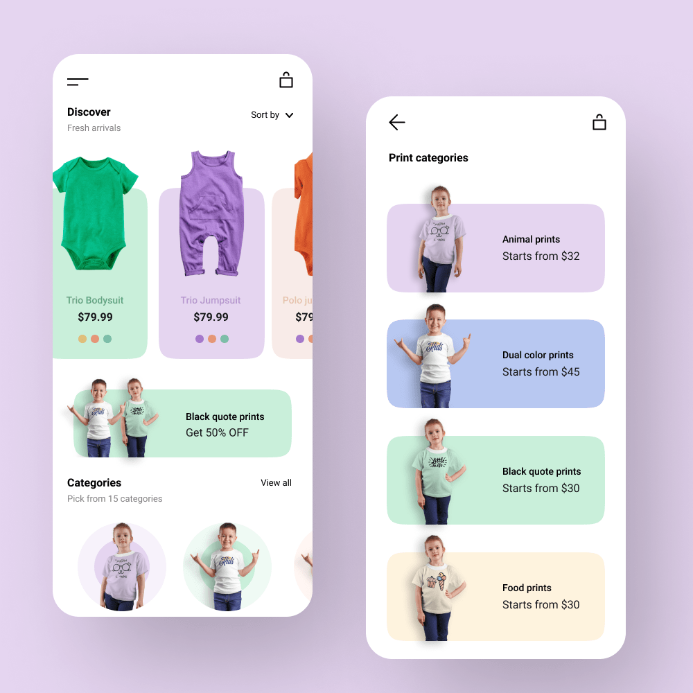 Kids 2025 clothing app